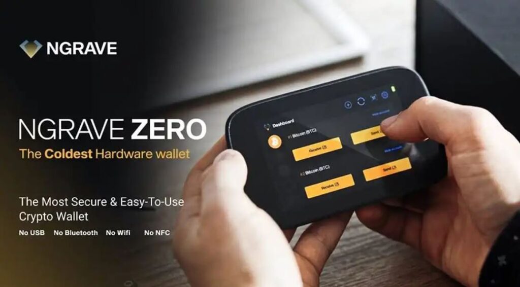 กระเป๋าคริปโต Hardware Wallet NGRAVE ZERO