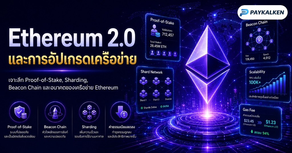 Ethereum 2.0 และการอัปเกรดเครือข่าย