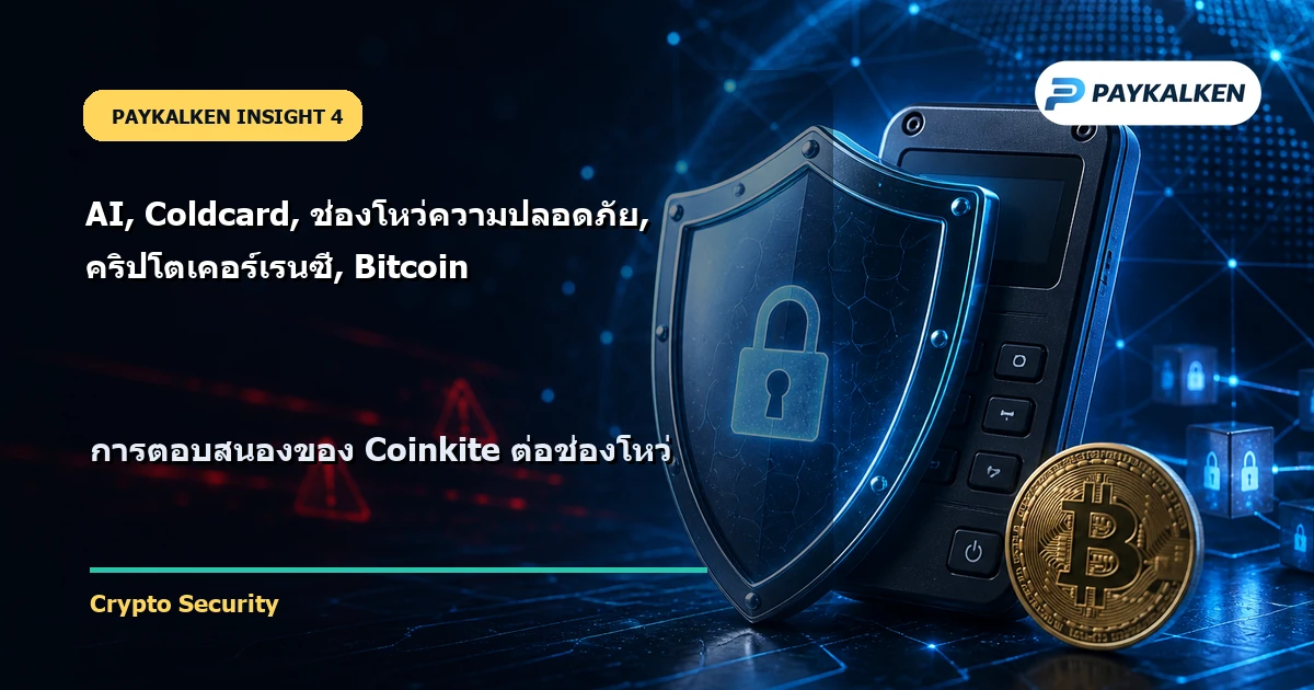 การตอบสนองของ Coinkite